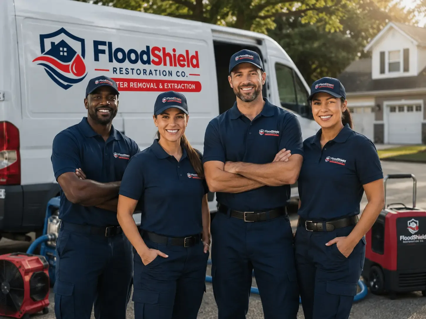 Flood Damage Restoration company in Le Roy, WV